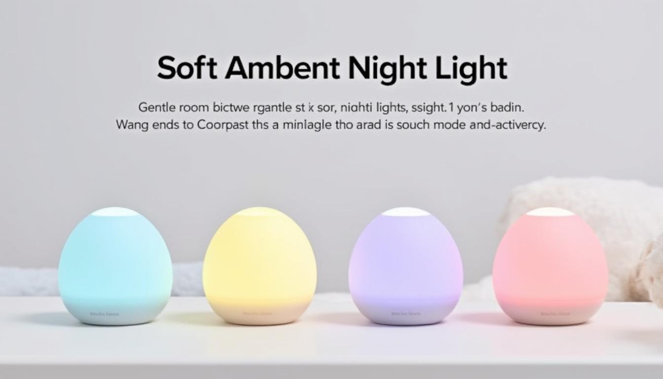 transformez la chambre de votre bébé en un espace apaisant et innovant grâce à notre veilleuse bébé équipée d'un capteur sonore. découvrez comment cet accessoire pratique et lumineux peut rassurer votre petit tout en s'intégrant parfaitement dans son univers.
