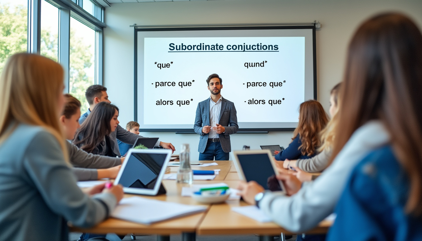 découvrez les indispensables de la conjonction de subordination en français : consultez et téléchargez gratuitement notre liste pdf pratique pour améliorer votre grammaire.