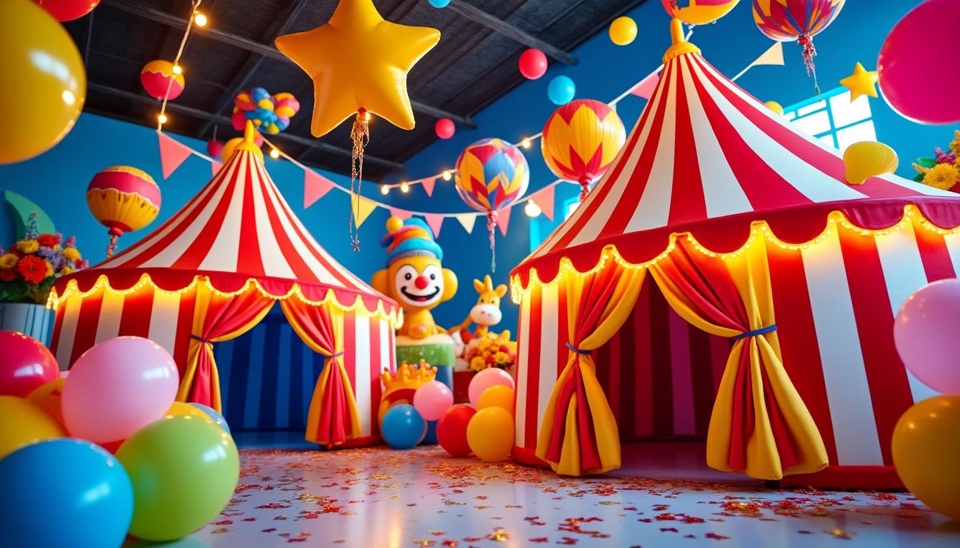 découvrez des idées originales et colorées pour organiser une fête d'anniversaire inoubliable sur le thème du cirque ! astuces déco, animations et conseils pour émerveiller les enfants et réussir votre événement.