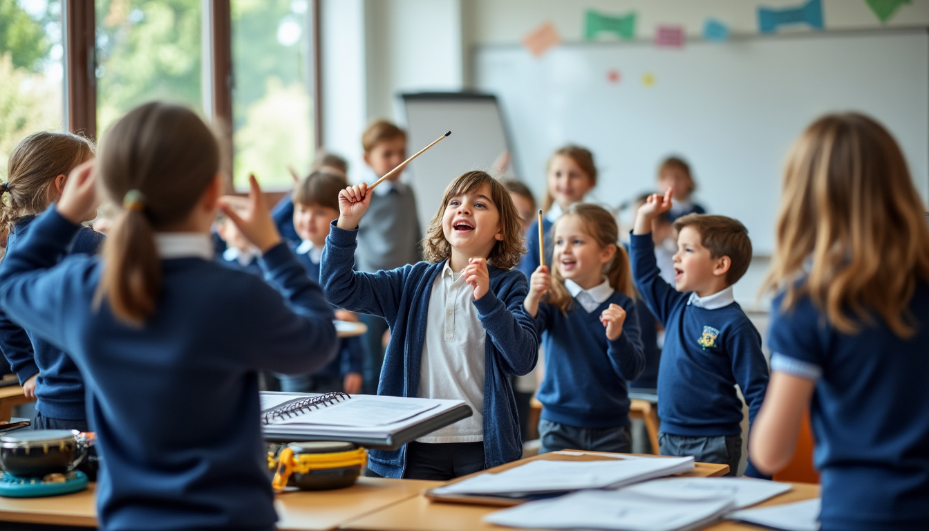 découvrez comment les jeux musicaux en maternelle transforment l'apprentissage en une expérience ludique et stimulante, favorisant le développement des enfants tout en s'amusant.
