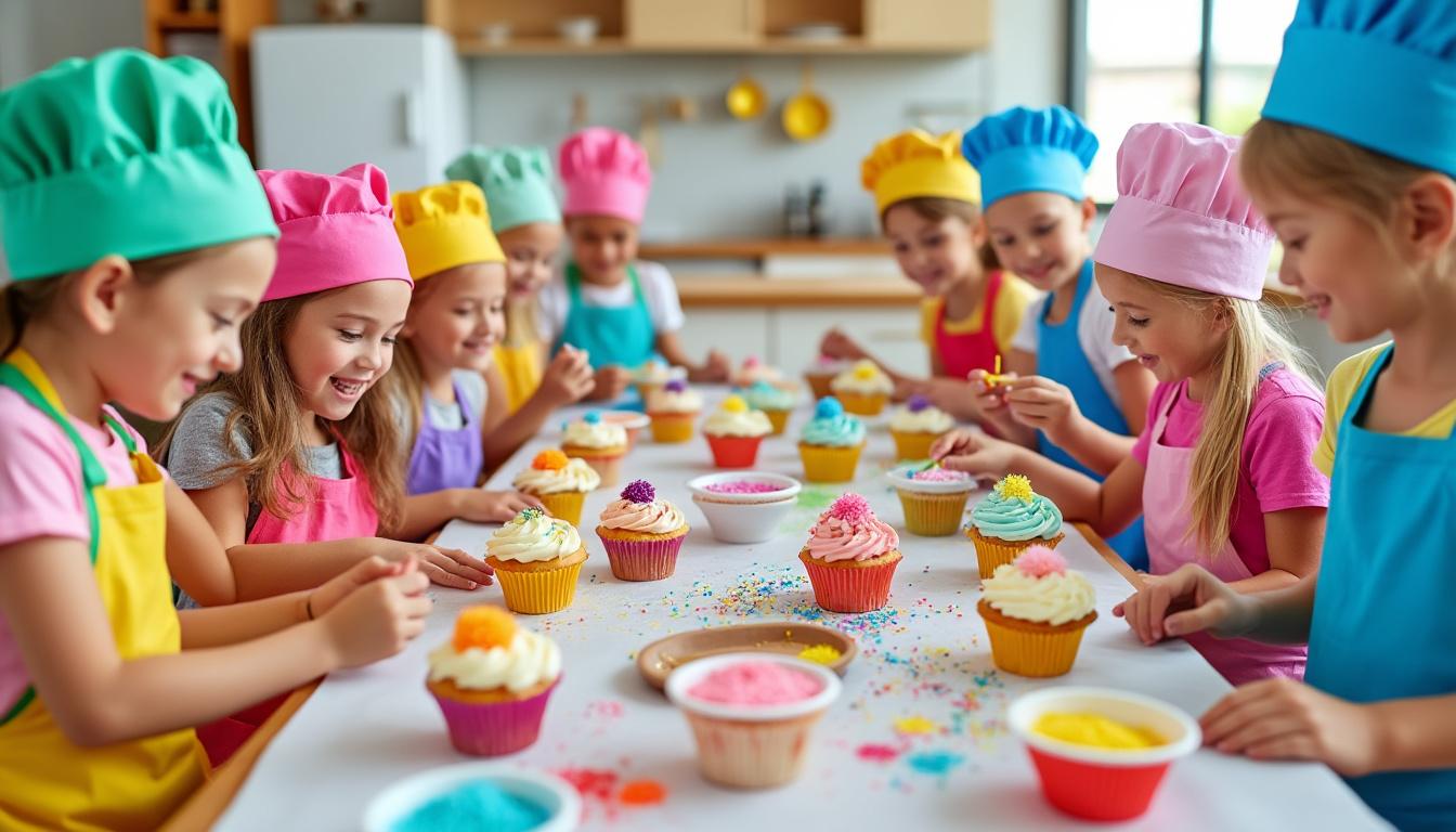 découvrez comment organiser un atelier cupcakes à décorer à domicile pour enfants, avec des conseils pratiques pour une activité ludique, créative et conviviale.