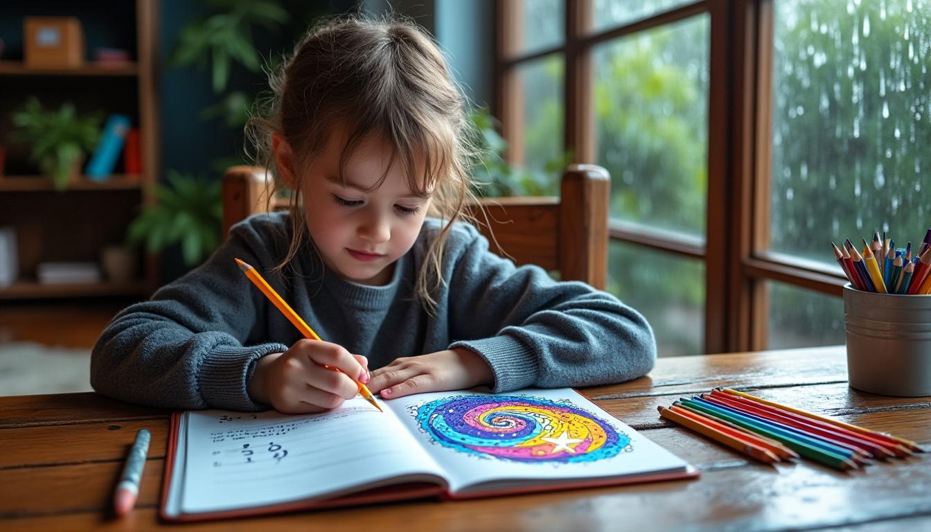 découvrez le coloriage magique sur la table de 4, une activité ludique et éducative idéale pour occuper les enfants lors des journées pluvieuses.