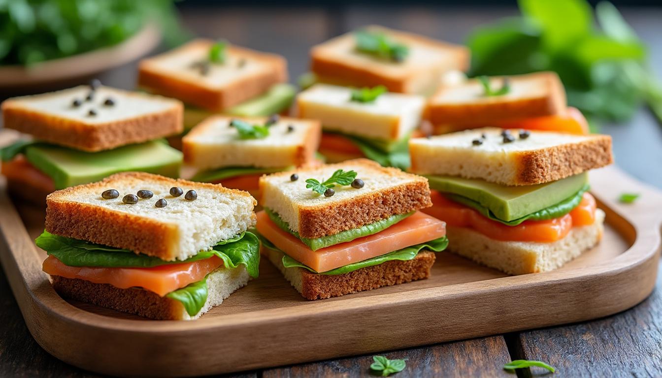 découvrez l'art de composer un assortiment de mini sandwiches savoureux et originaux pour sublimer vos apéritifs et régaler vos invités.