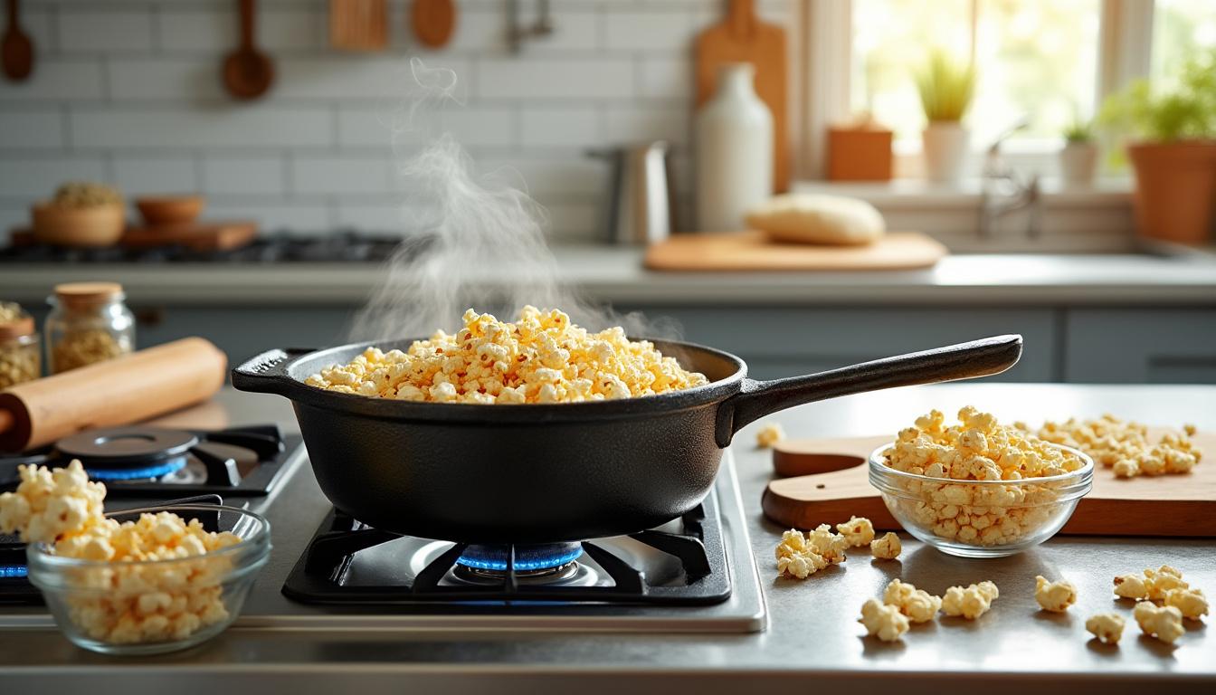 découvrez les meilleures astuces pour préparer un délicieux popcorn sucré fait maison, croquant et savoureux, en quelques étapes simples.