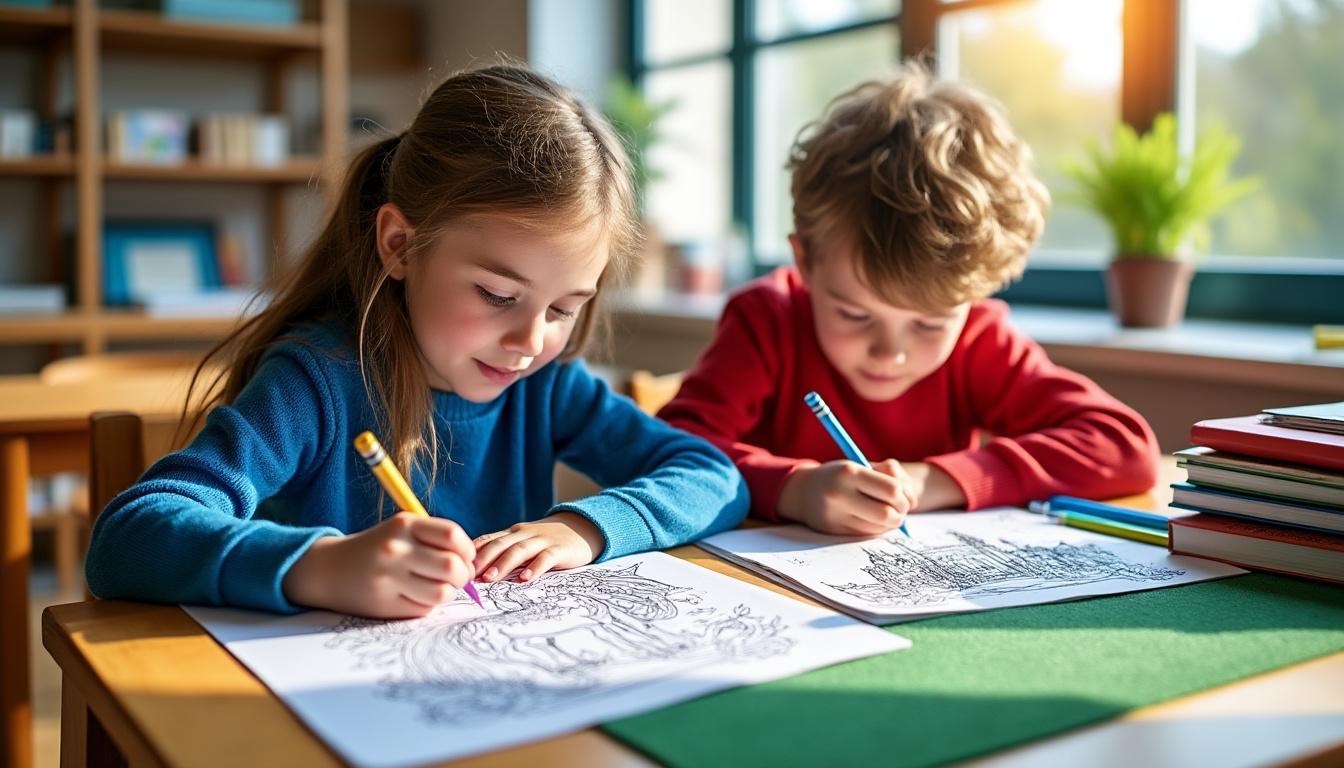 découvrez le coloriage magique en anglais, une méthode interactive et ludique pour apprendre l'anglais en s'amusant avec les couleurs.