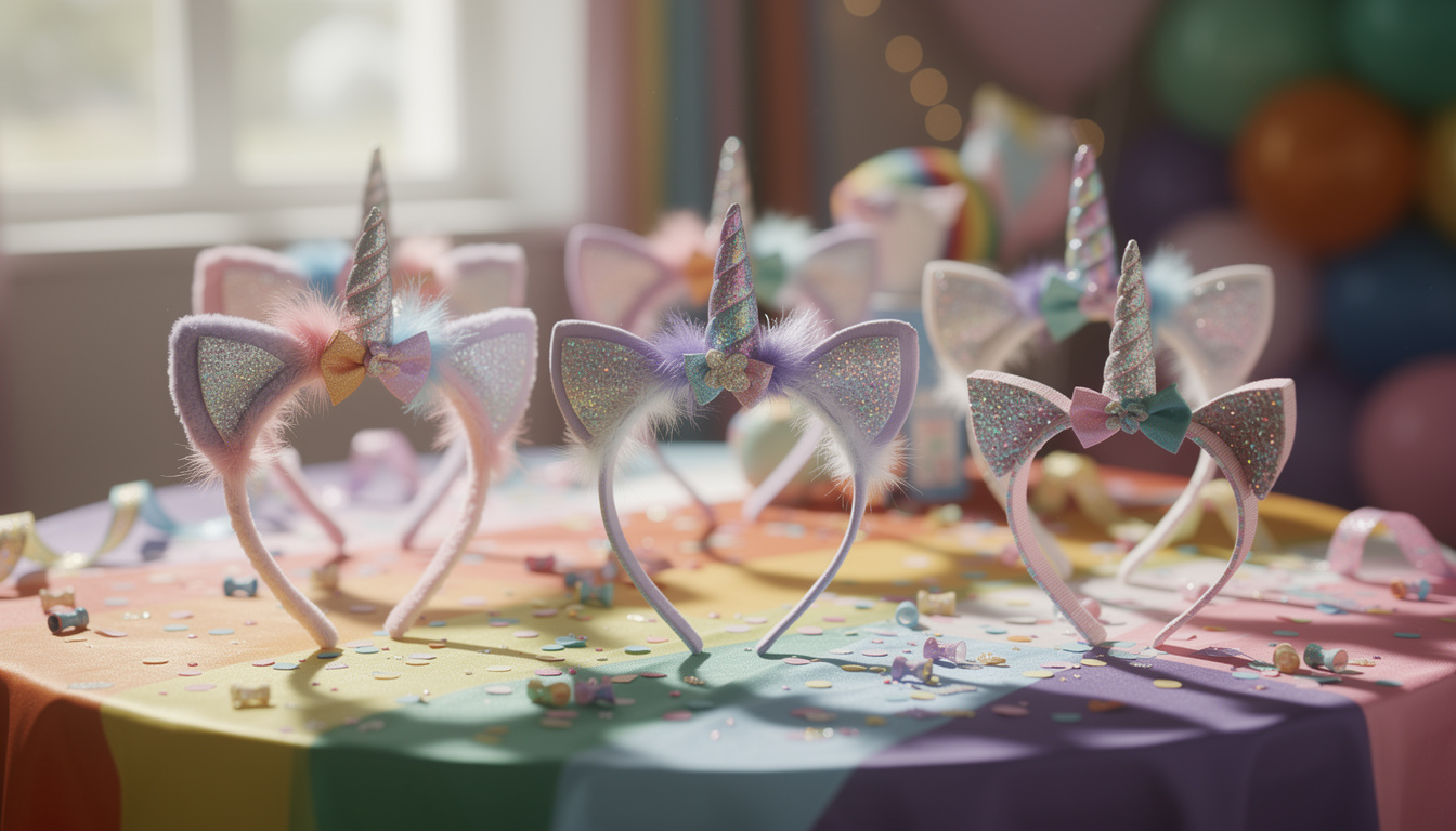 découvrez comment le bandeau licorne à paillettes est devenu l'accessoire tendance et a séduit les influenceurs sur les réseaux sociaux grâce à son charme unique et son style éclatant.