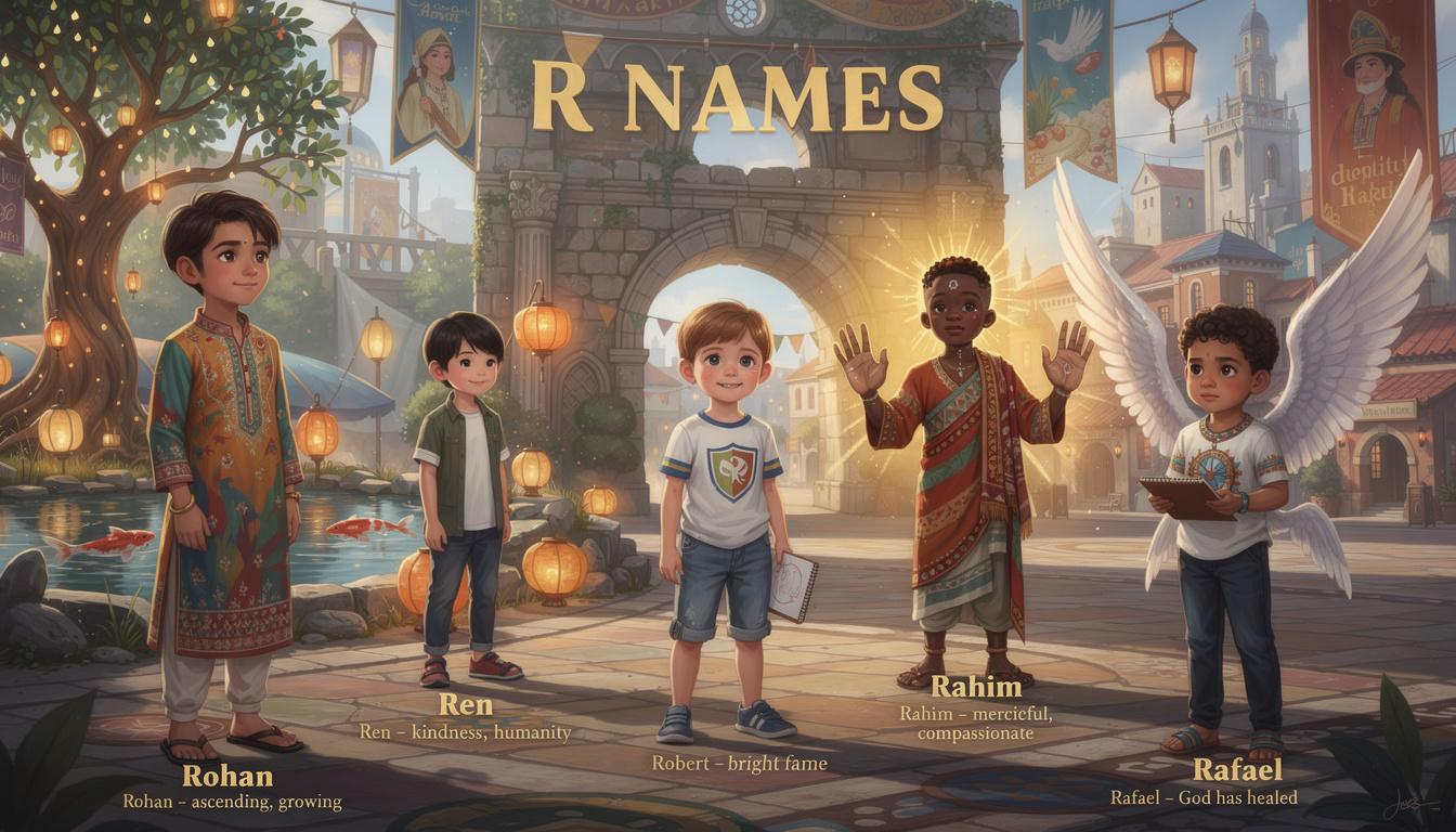 découvrez notre sélection inspirante de prénoms de garçon commençant par la lettre r, parfaits pour trouver le nom idéal pour votre bébé.