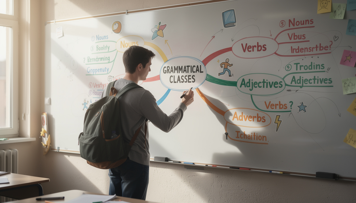 découvrez en 5 étapes comment créer une carte mentale pour mieux comprendre les classes grammaticales et faciliter l'apprentissage.