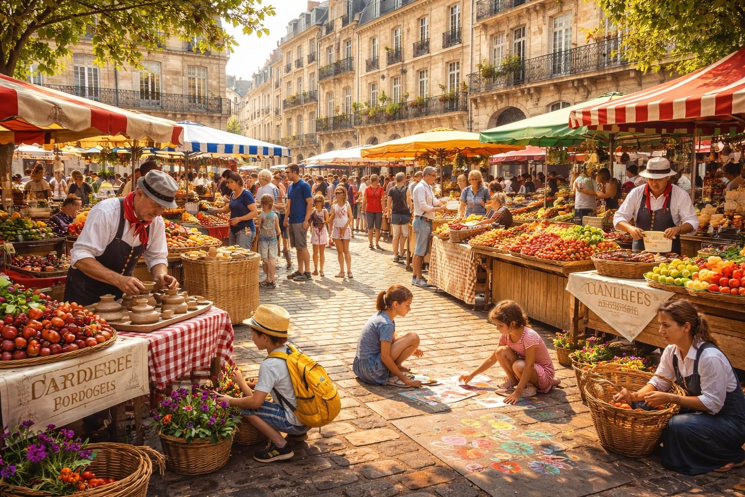 partez à la découverte des traditions locales de bordeaux pendant les vacances scolaires et vivez une expérience culturelle unique alliant histoire, gastronomie et convivialité.