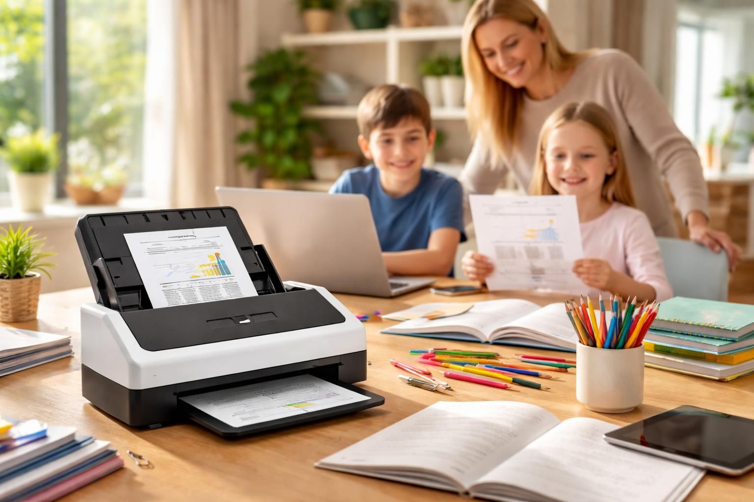 découvrez quel scanner choisir, parfait pour les familles avec enfants scolarisés, alliant simplicité d'utilisation et efficacité pour gérer tous les documents scolaires.