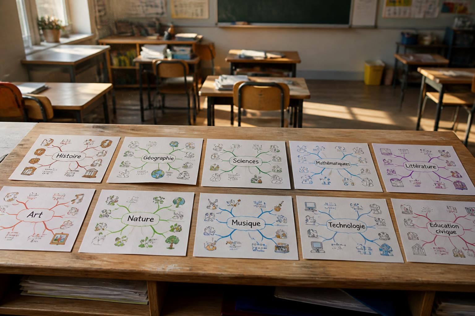 découvrez le top 10 des thématiques de cartes mentales cm1 à imprimer, idéales pour aider vos élèves à organiser leurs idées et faciliter leur apprentissage.