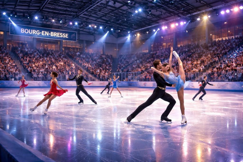 découvrez les compétitions de patinage artistique à la patinoire de bourg-en-bresse, un rendez-vous incontournable pour les passionnés et les athlètes de tous niveaux.