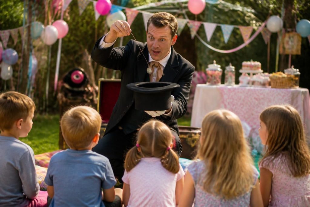 découvrez les éléments essentiels pour organiser une fête pour enfants magique avec un magicien inoubliable, garantissant joie et émerveillement à chaque instant.